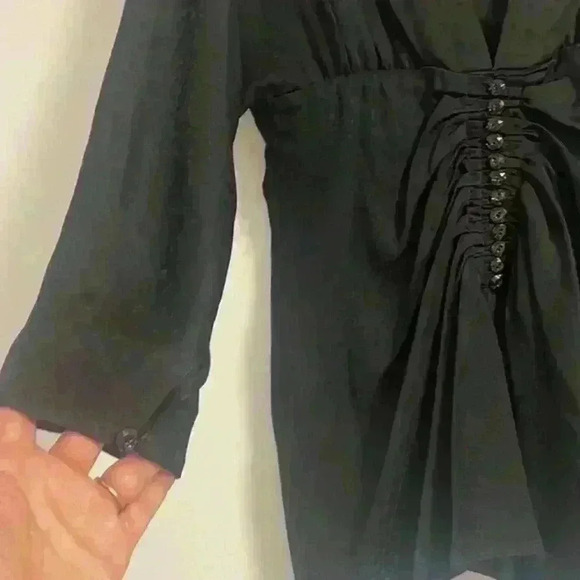 Racil Black Blouse - Picture 9 of 13